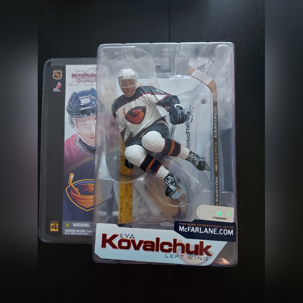Ilya Kovalchuk McFarlane Series 4 White Jersey Variant Chase Atlanta‎ Thrashers